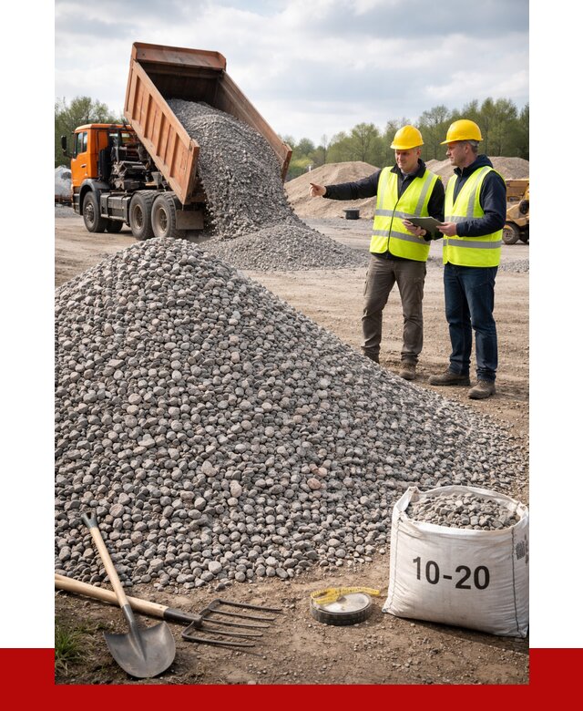 Гранитный щебень фракция 10-20 в Стрежевом от 4282 руб.|ПРОНЕРУДСтж