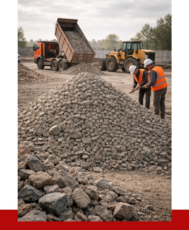 Гранитный щебень фракция 40-70 в Стрежевом от 2549 руб ПРОНЕРУДСтж