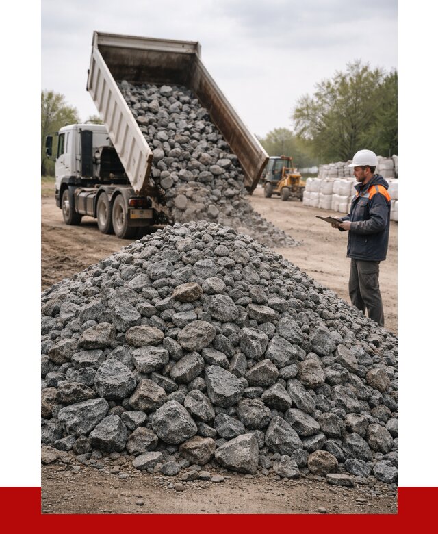 Гранитный щебень фракция 100-200 в Стрежевом от 4282 р. ПРОНЕРУДСтж