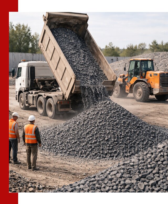 Доставка и продажа щебня габбро-диабаза в Стрежевом