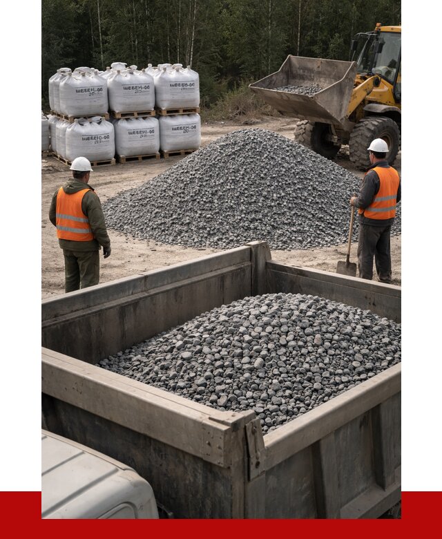 Щебень габбро диабаз 20-40 в Стрежевом от 3466 руб. | ПРОНЕРУДСтж