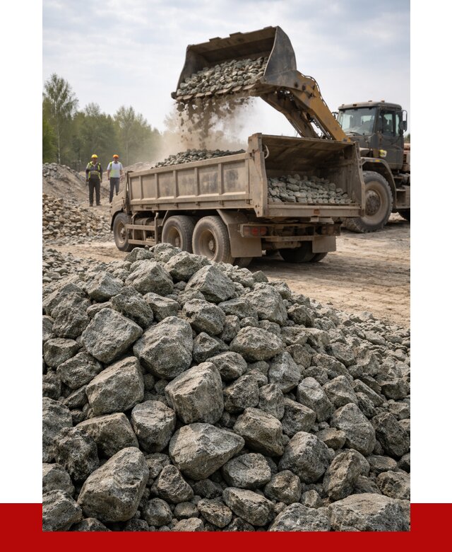 Щебень габбро диабаз фракция 70-150 в Стрежевом от 2855 р.|ПРОНЕРУДСтж