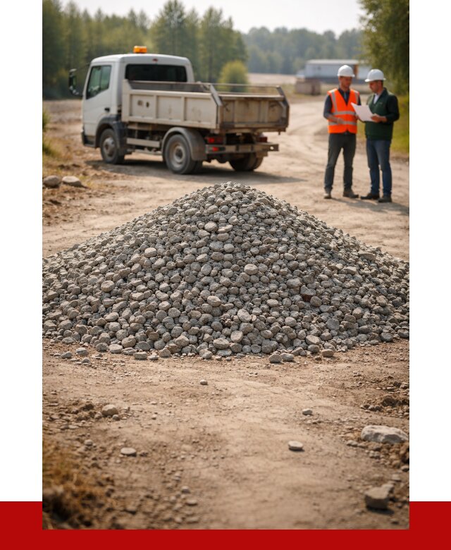 Гравийный щебень фракция 20-40 в Стрежевом от 1223 р. | ПРОНЕРУДСтж