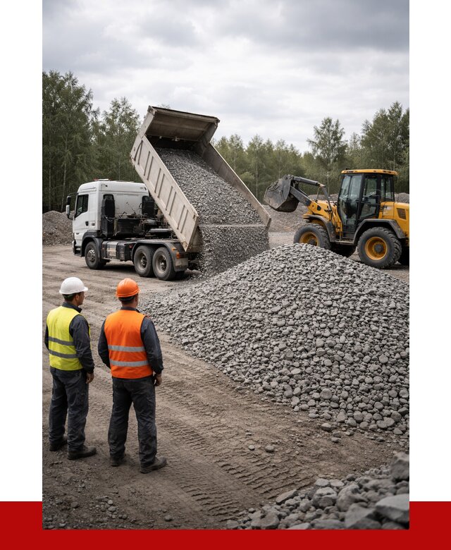 Гравийный щебень фракция 40-70 в Стрежевом от 9685р | ПРОНЕРУДСтж