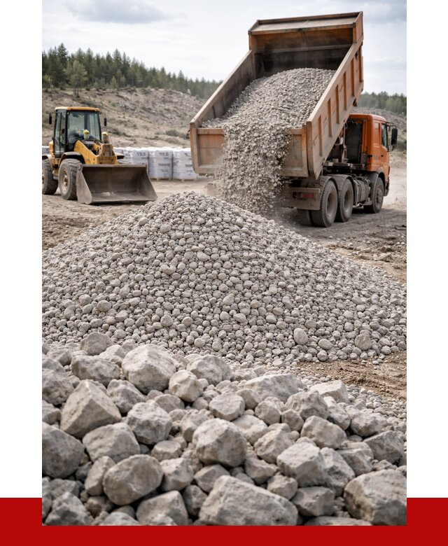 Доломитовый щебень фр. 20-40 в Стрежевом от 4282 р. | ПРОНЕРУДСтж