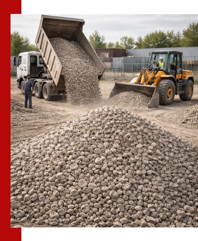 Доломитовый щебень фракции 20–41 с доставкой в Стрежевом