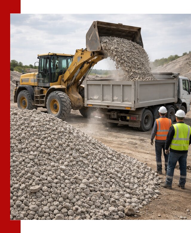 Доломитовый щебень фракция 40–71 доставка и продажа в Стрежевом