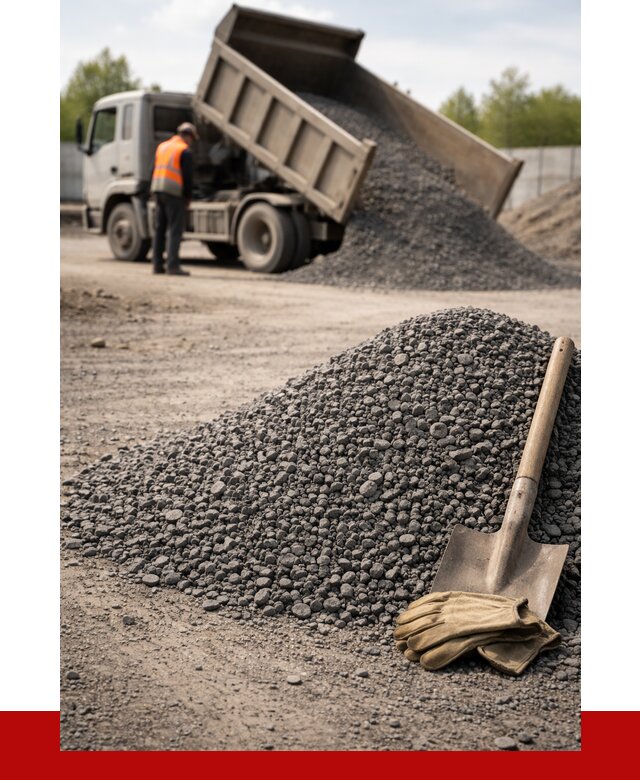 Шлаковый щебень фракция 5-20 в Стрежевом от 1835 р. ПРОНЕРУДСтж