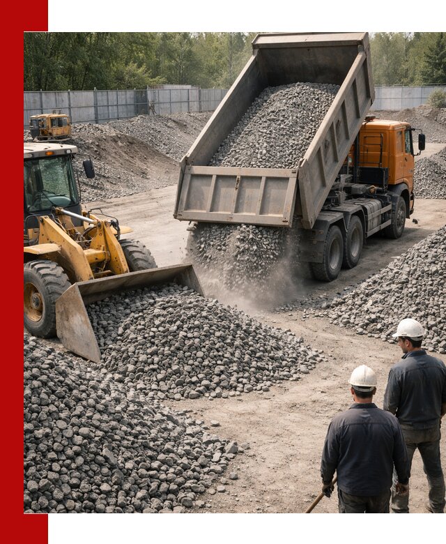 Шлаковый щебень фракция 20-40 доставка и продажа в Стрежевом