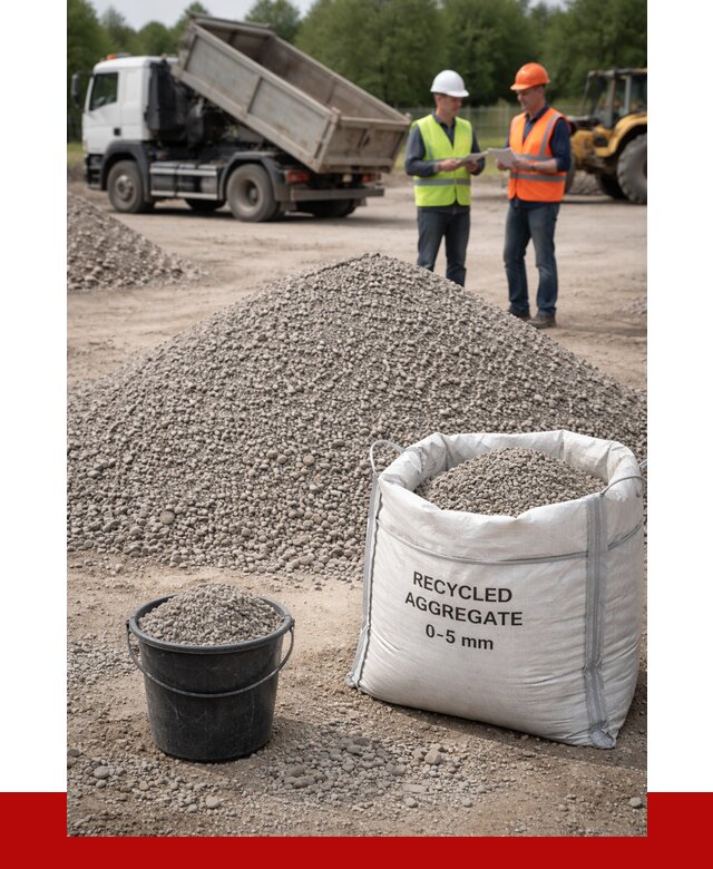 Вторичный щебень фракция 0-5 в Стрежевом от 1631 р. ПРОНЕРУДСтж