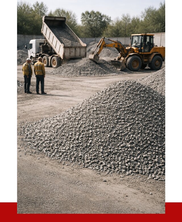 Вторичный щебень фр. 5-20 в Стрежевом от 1631 р. - ПРОНЕРУДСтж