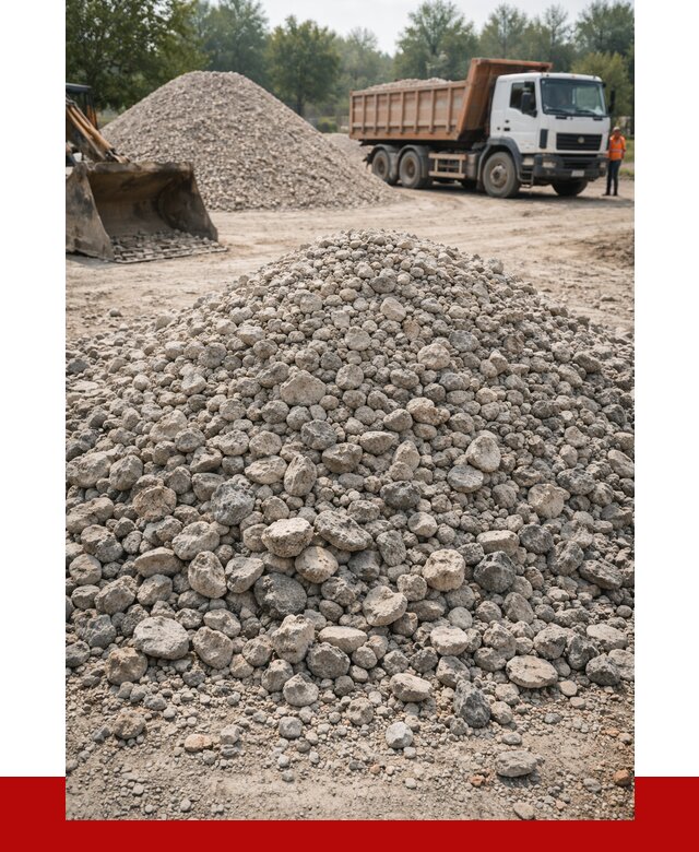 Вторичный щебень фракция 20-40 в Стрежевом от 2243 р ПРОНЕРУДСтж