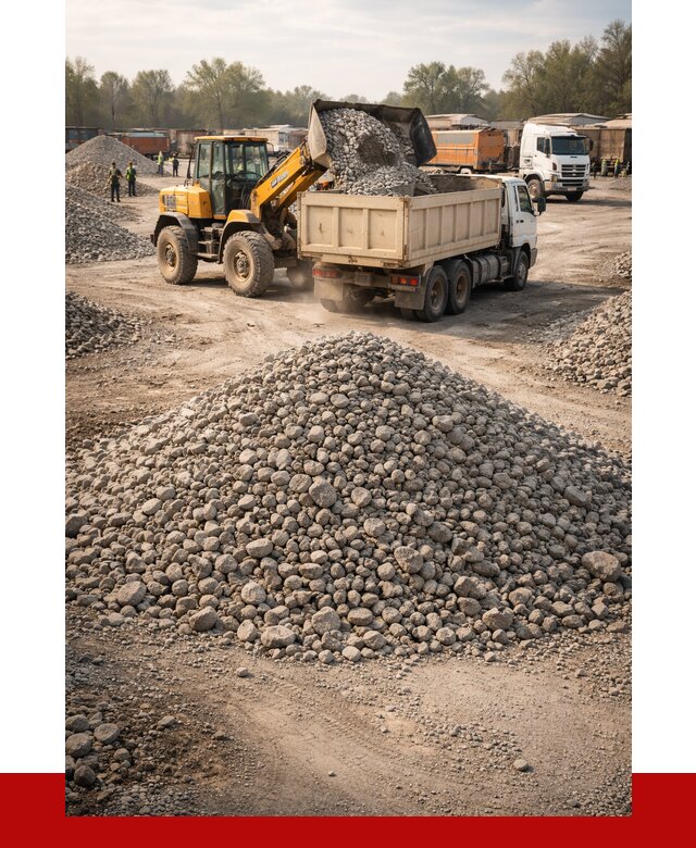 Вторичный щебень фракция 40-70 в Стрежевом от 1774 р, ПРОНЕРУДСтж