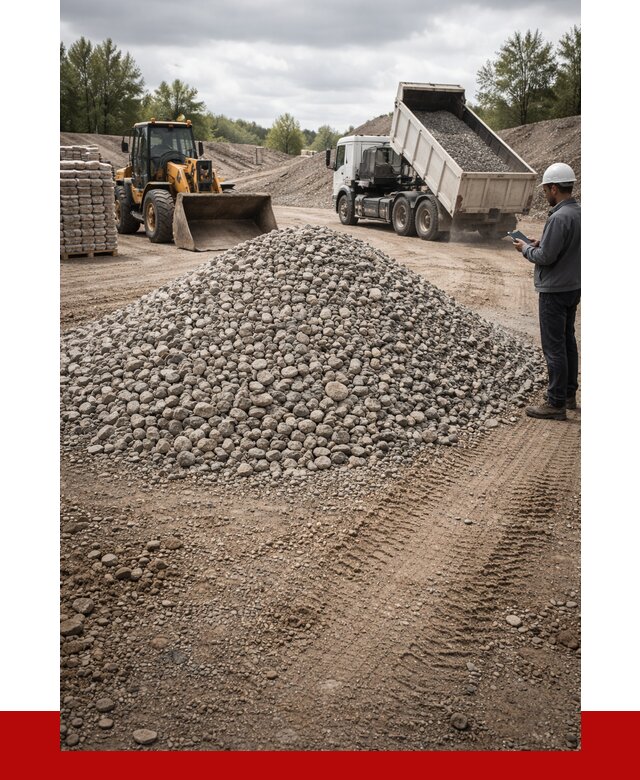 Купить бетонный щебень в Стрежевом, от 3262 р. ПРОНЕРУДСтж