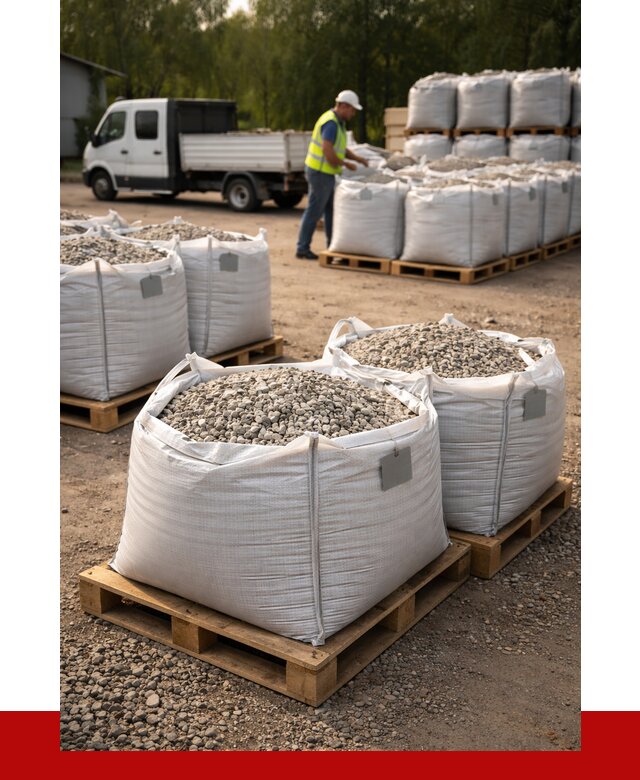 Щебень в мешках с доставкой в Стрежевом от 4282 р. | ПРОНЕРУДСтж