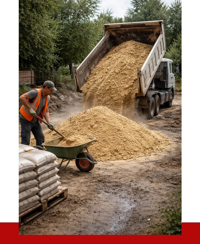 Купить песок с доставкой в Стрежевом от 1835 р. | ПРОНЕРУДСтж