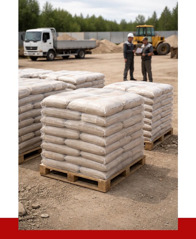 Карьерный песок в мешках в Стрежевом от 1223 р. - ПРОНЕРУДСтж