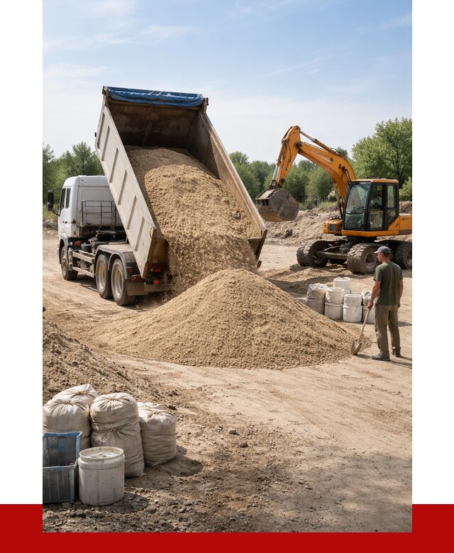 Купить речной песок в Стрежевом от 1223 р. за куб | ПРОНЕРУДСтж