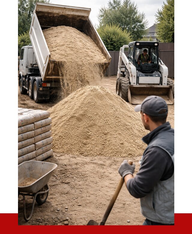 Мытый речной песок с доставкой в Стрежевом от 1478 р. | ПРОНЕРУДСтж
