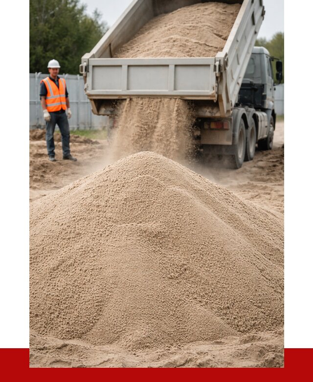 Купить сеяный песок с доставкой в Стрежевом от 2243 р ПРОНЕРУДСтж