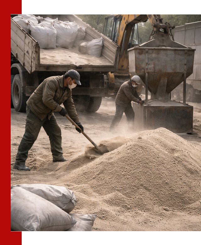 Кварцевый песок для пескоструя в Стрежевом — доставка и качество