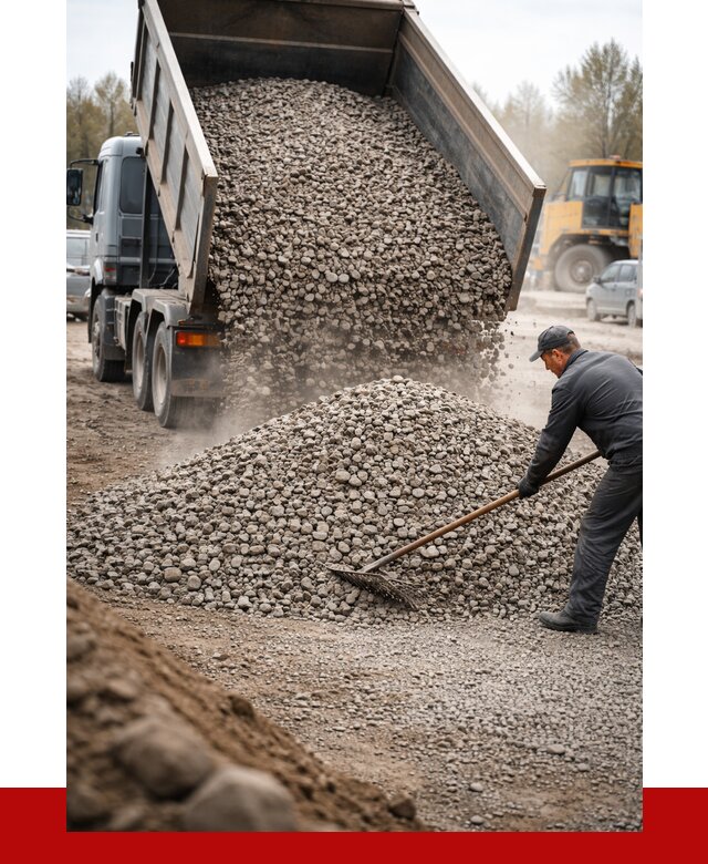 Гравий фракция 20-40 в Стрежевом от 2549 р. доставка | ПРОНЕРУДСтж