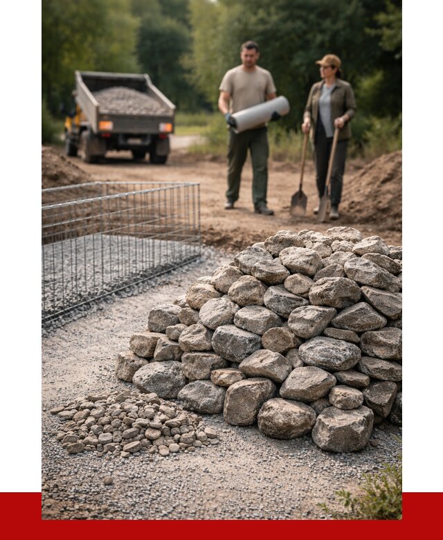 Камень для габионов фракция 100-200 в Стрежевом от 4894 р. | ПРОНЕРУДСтж