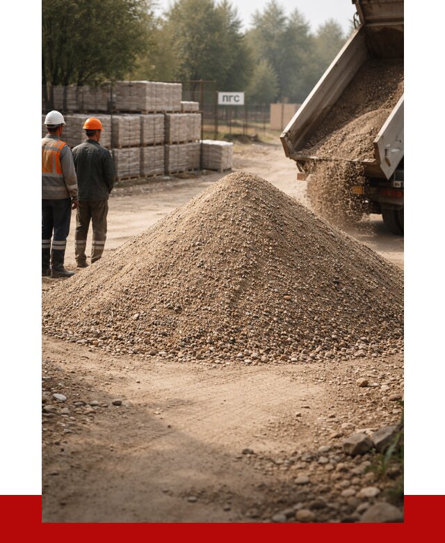 ПГС С1 с доставкой в Стрежевом от 2855 р. за куб | ПРОНЕРУДСтж