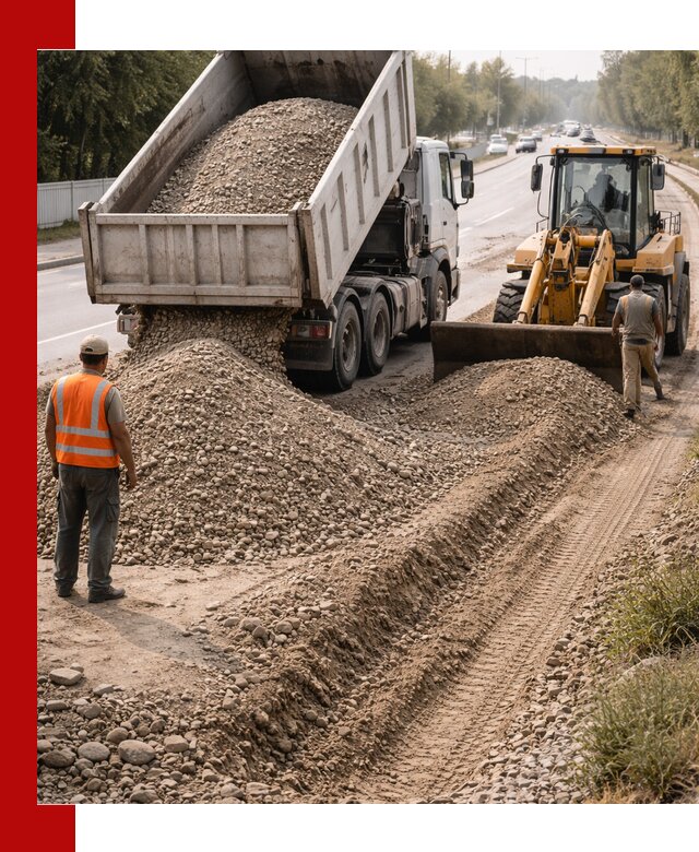 Опгс для устройства дорог и подсыпки в Стрежевом