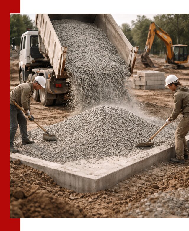 Доставка и продажа отсева для бетона в Стрежевом