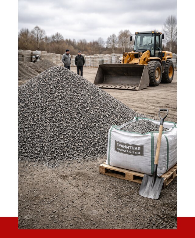 Купить гранитную крошку в Стрежевом от 4894 р. с доставкой | ПРОНЕРУДСтж