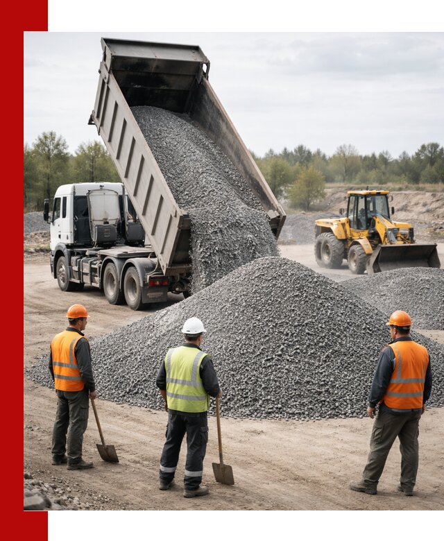 Доставка и продажа гранитной крошки в Стрежевом