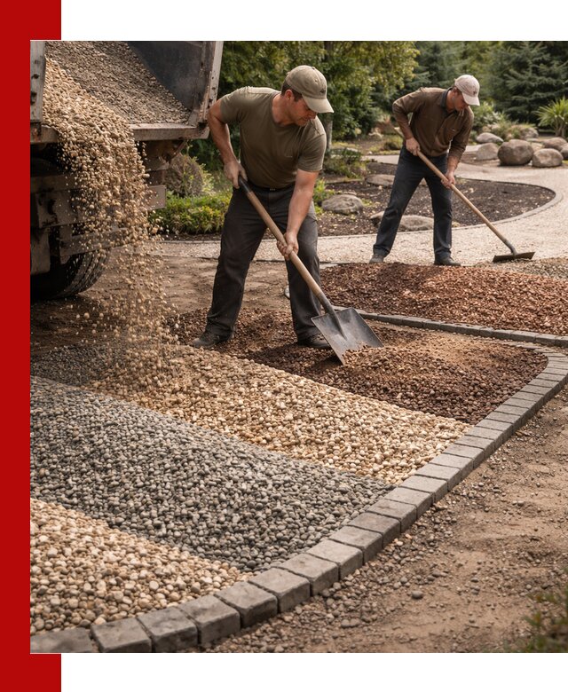 Декоративная крошка для ландшафта в Стрежевом — продажа и доставка