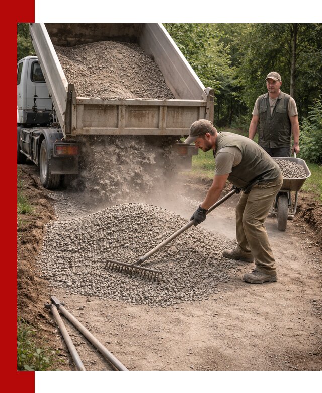 Каменная крошка для дорожек с доставкой в Стрежевом