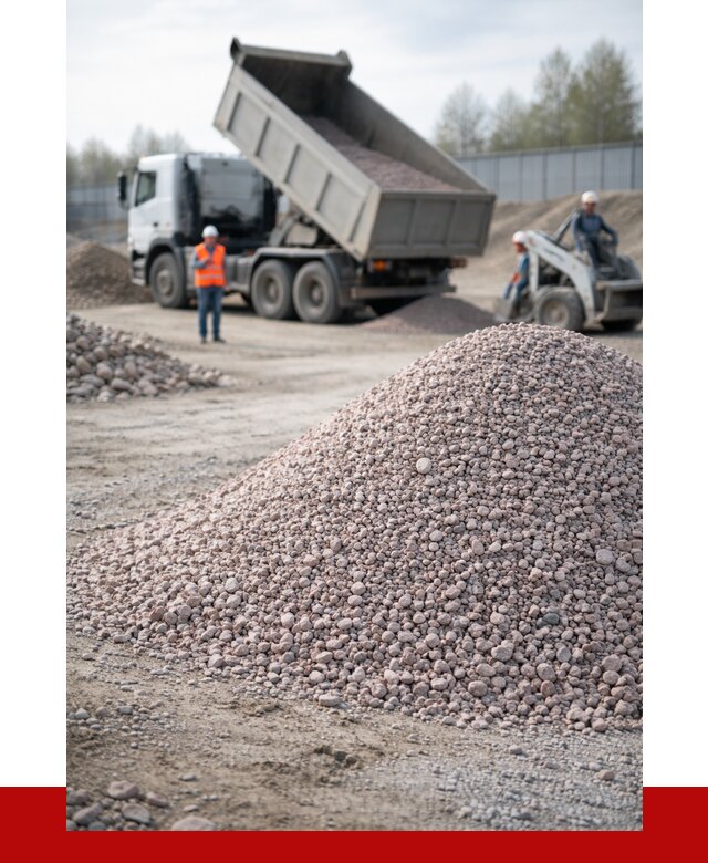 Крошка розовый гранит в Стрежевом с доставкой от 4690 р. | ПРОНЕРУДСтж