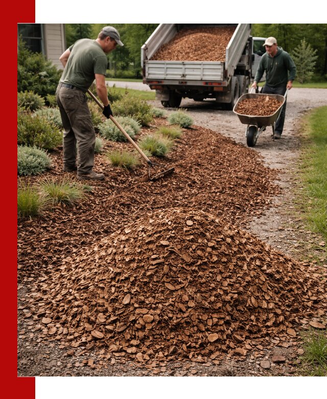 Крошка для мульчирования с доставкой в Стрежевом