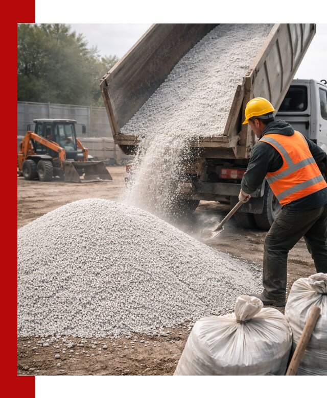 Доставка перлита вспученного в Стрежевом оптом и в розницу