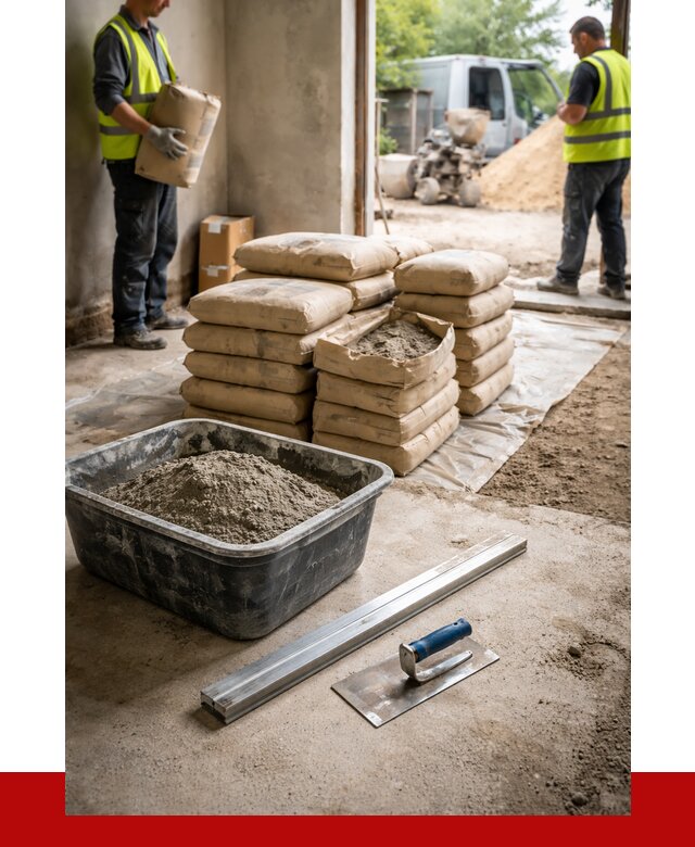 Купить сухую смесь для стяжки в Стрежевом от 4588 р. | ПРОНЕРУДСтж