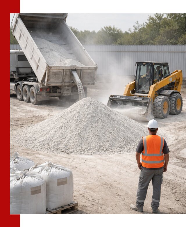 Доставка и продажа известняковой муки в Стрежевом