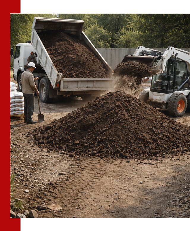 Доставка растительного грунта в Стрежевом от производителя оптом и в розницу