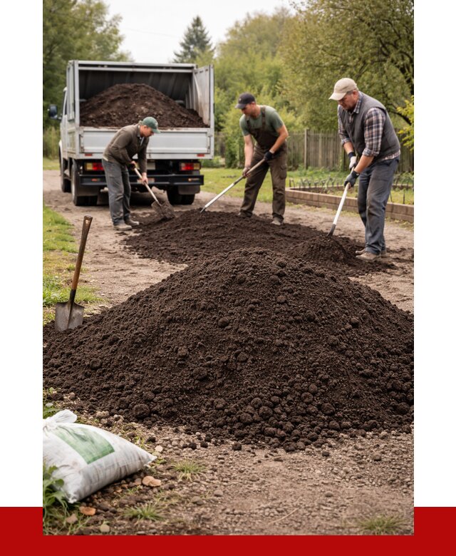 Купить землю для огорода в Стрежевом от 3262 р./куб | ПРОНЕРУДСтж