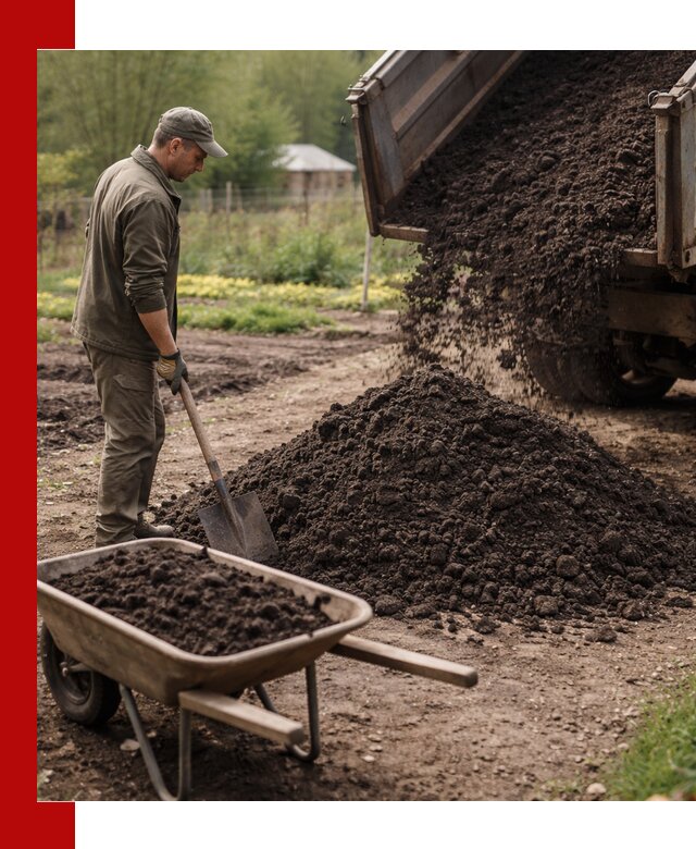 Доставка качественной земли для огорода в Стрежевом