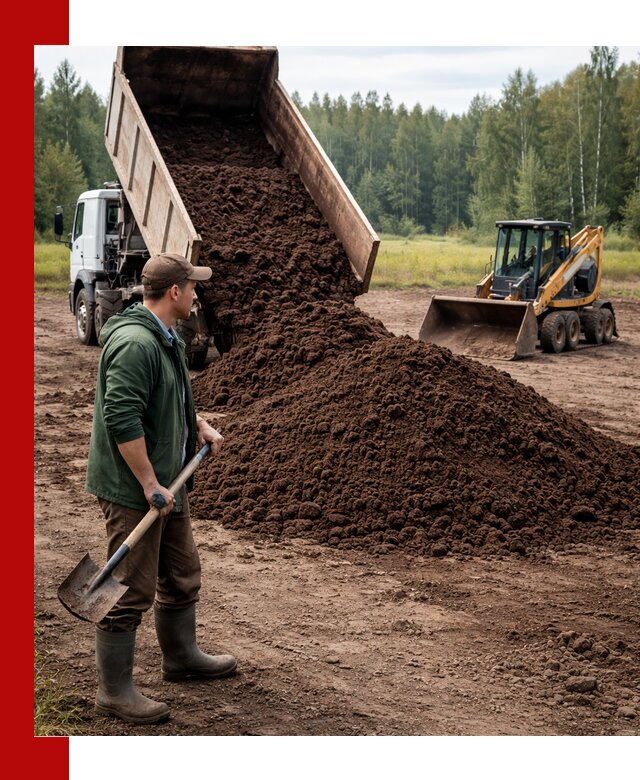 Купить верховой торф с доставкой в Стрежевом для садоводства и растений