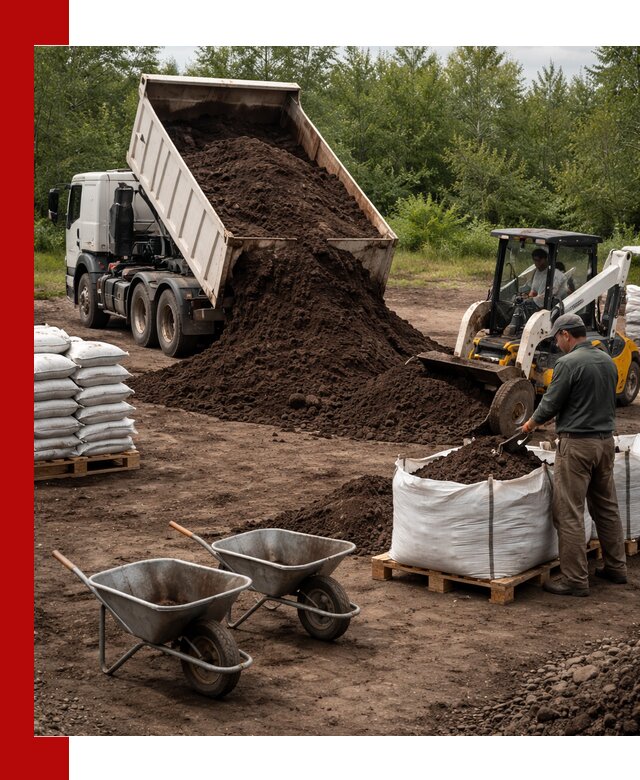 Доставка и продажа торфогрунта в Стрежевом оптом и в розницу