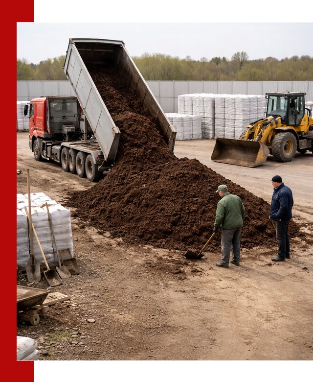 Доставка торфяных смесей оптом и в розницу в Стрежевом