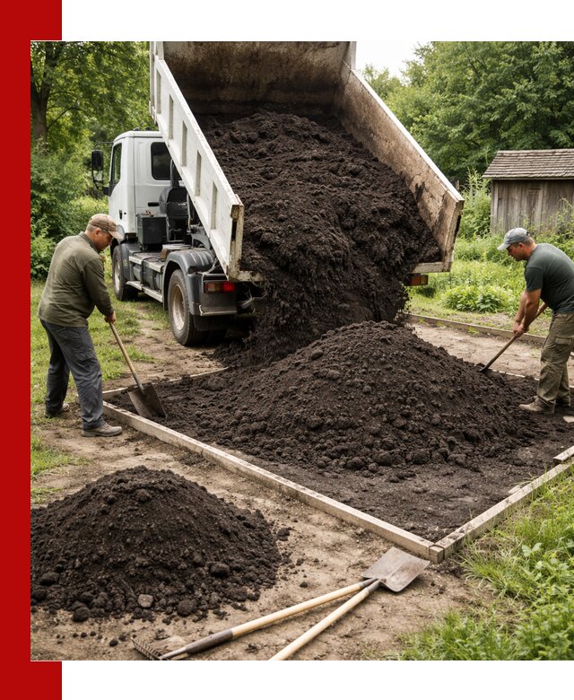 Купить чистый чернозем для огорода с доставкой в Стрежевом