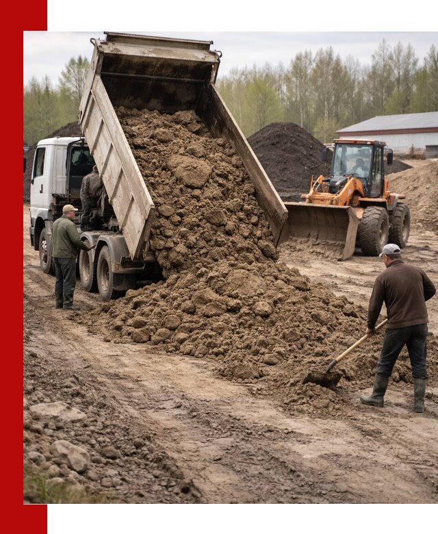 Доставка глин и суглинков в Стрежевом оптом и вкрай