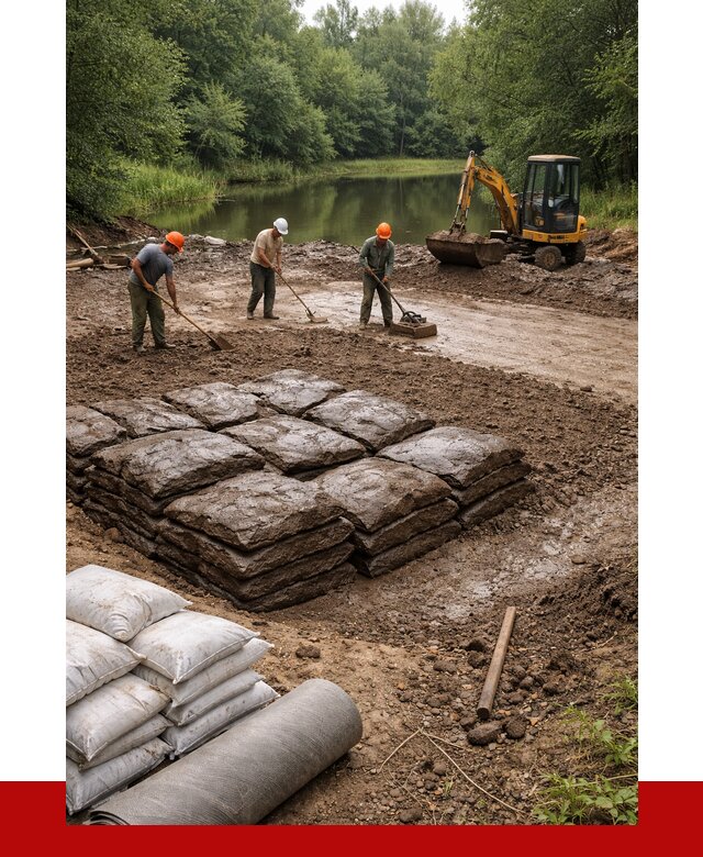 Купить глину для пруда в Стрежевом от 4588 р. с доставкой | ПРОНЕРУДСтж