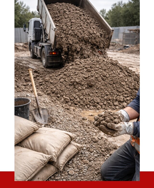 Купить глина для засыпки в Стрежевом от 1223 р. за куб | ПРОНЕРУДСтж