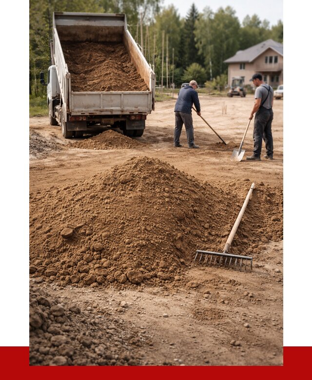 Суглинок для планировки в Стрежевом с доставкой от 4282 р. | ПРОНЕРУДСтж